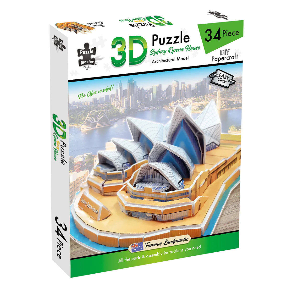 34pc Build Your Own 3D Opera House