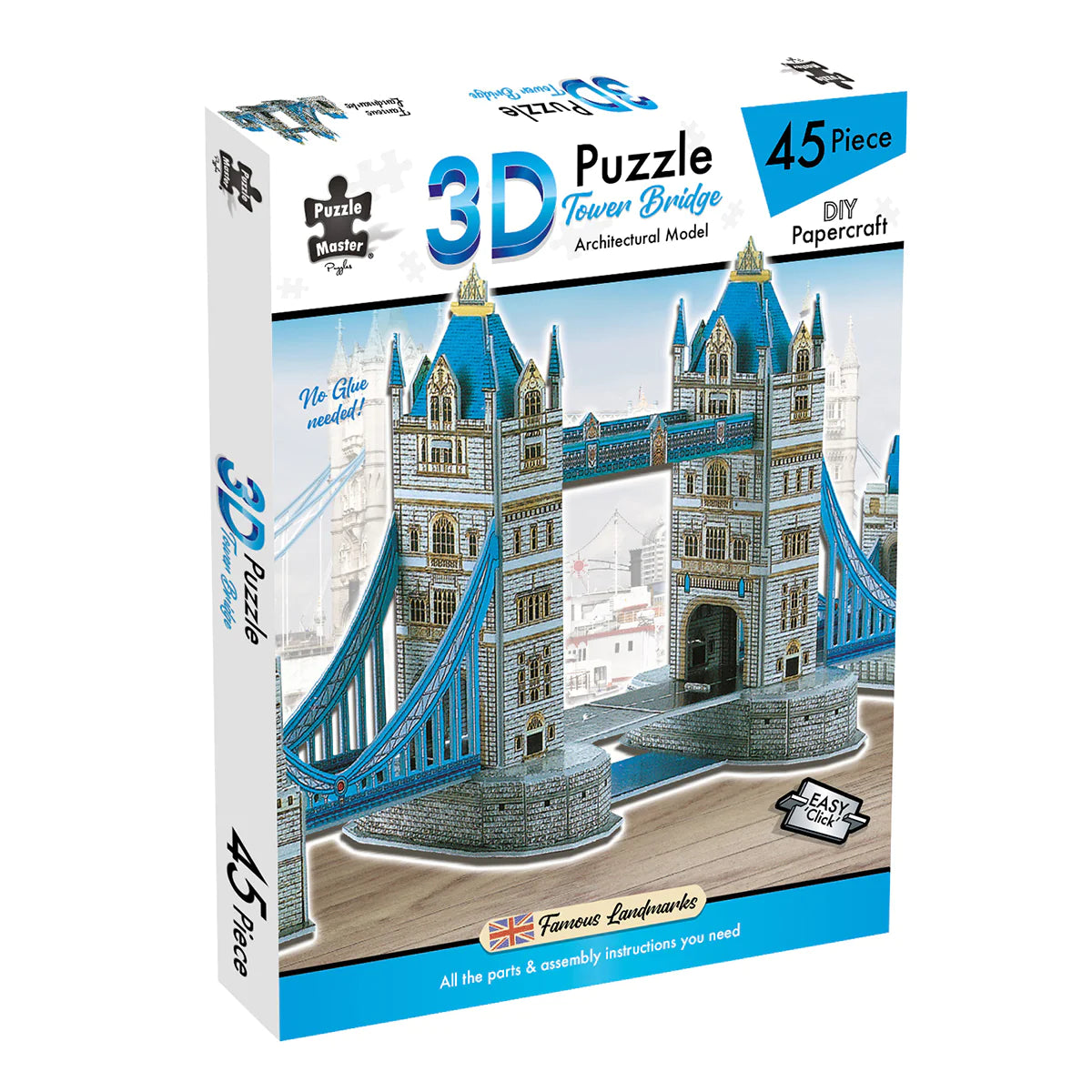 45pc Build Your Own 3D Tower Bridge