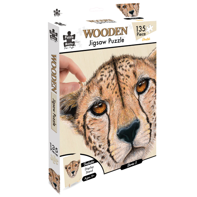 135pc Wooden Jigsaw Puzzle - Cheetah_2