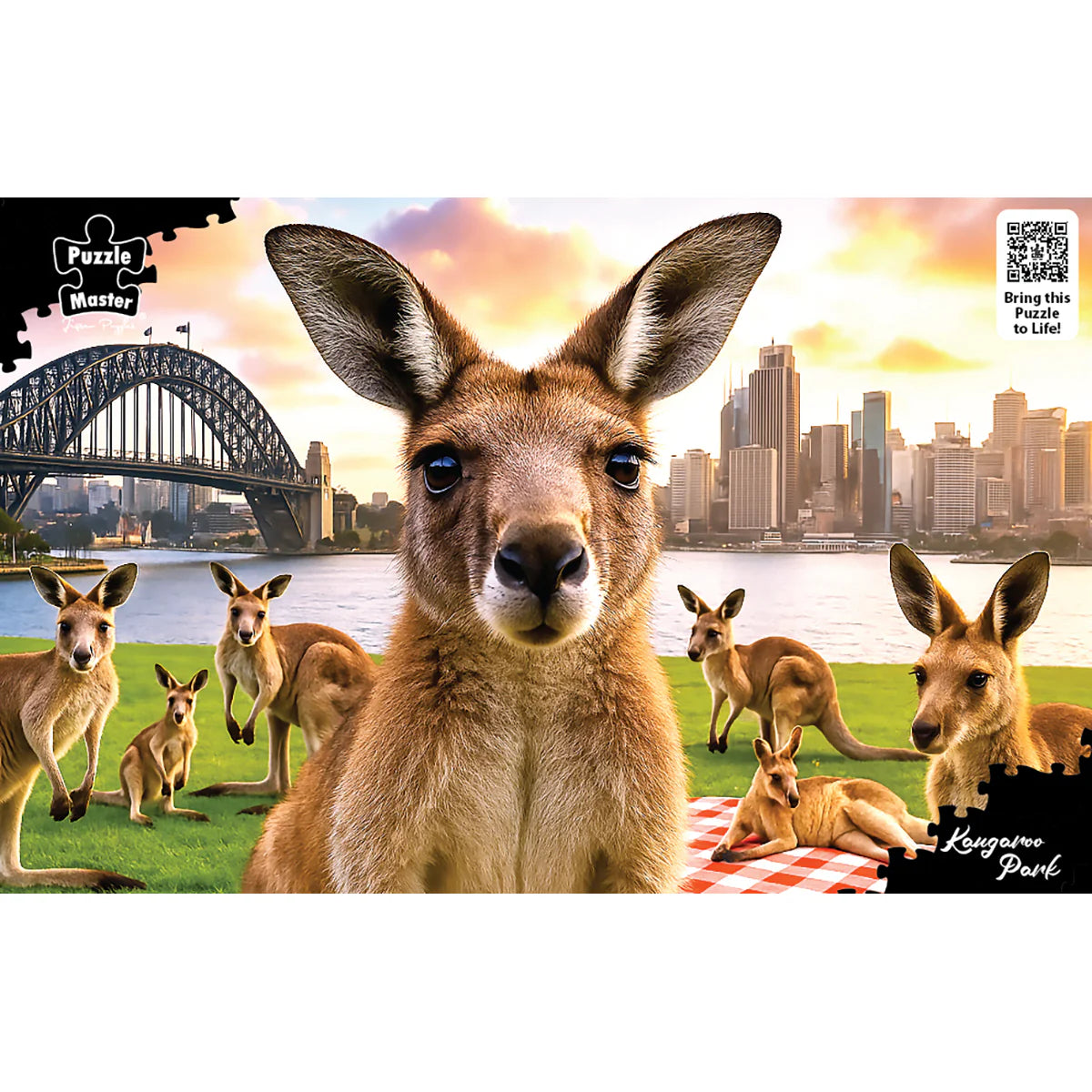 1000pc Kangaroo Park AR Edition Puzzle