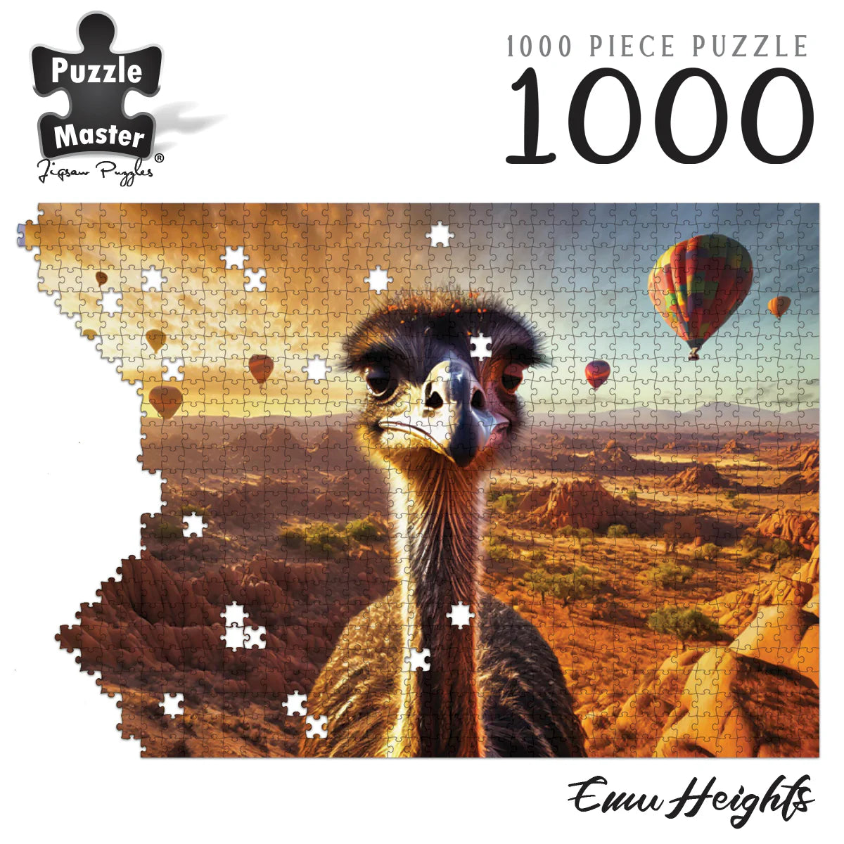 1000pc Emu Heights AR Edition Puzzle