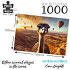 1000pc Emu Heights AR Edition Puzzle