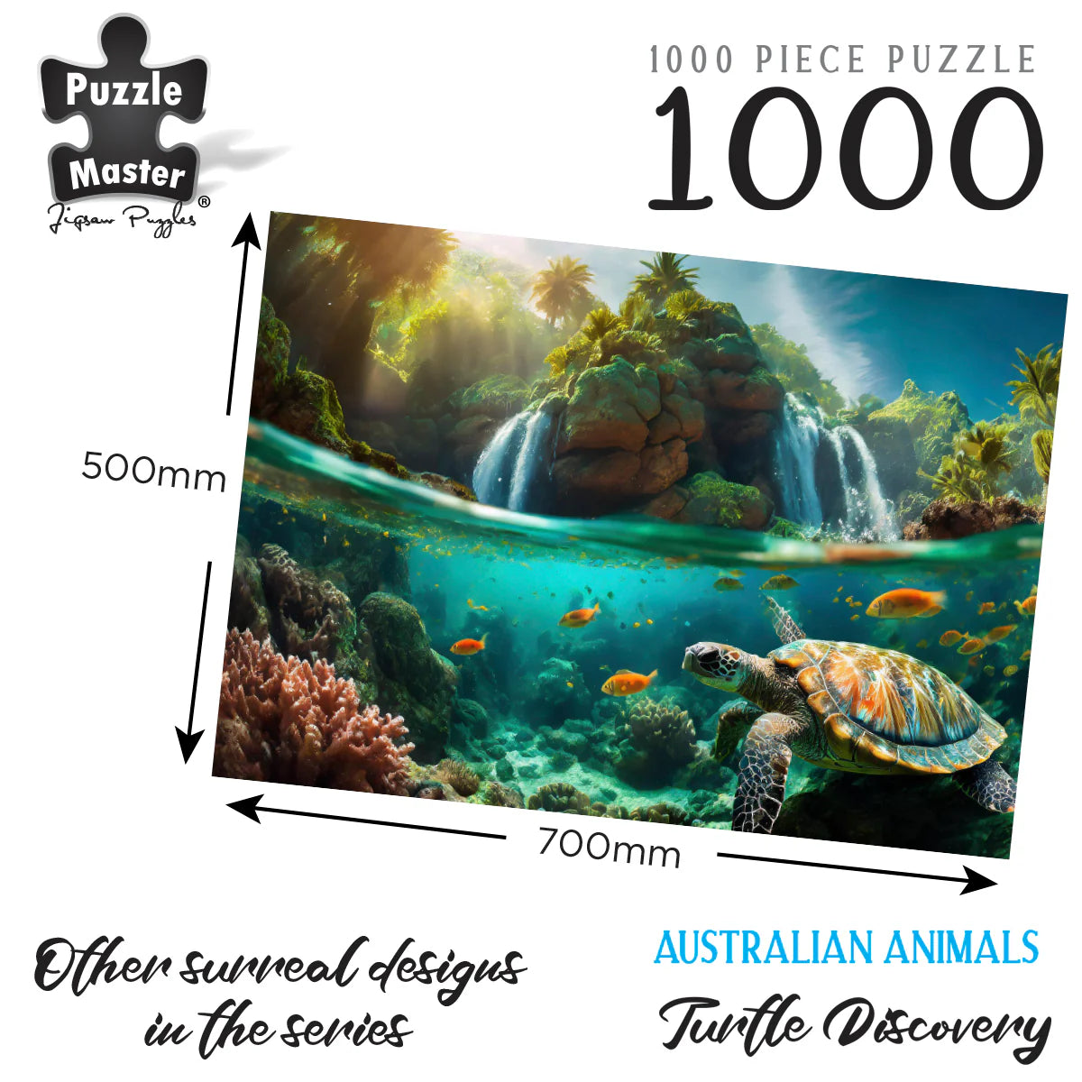 1000pc Turtle Discovery Puzzle