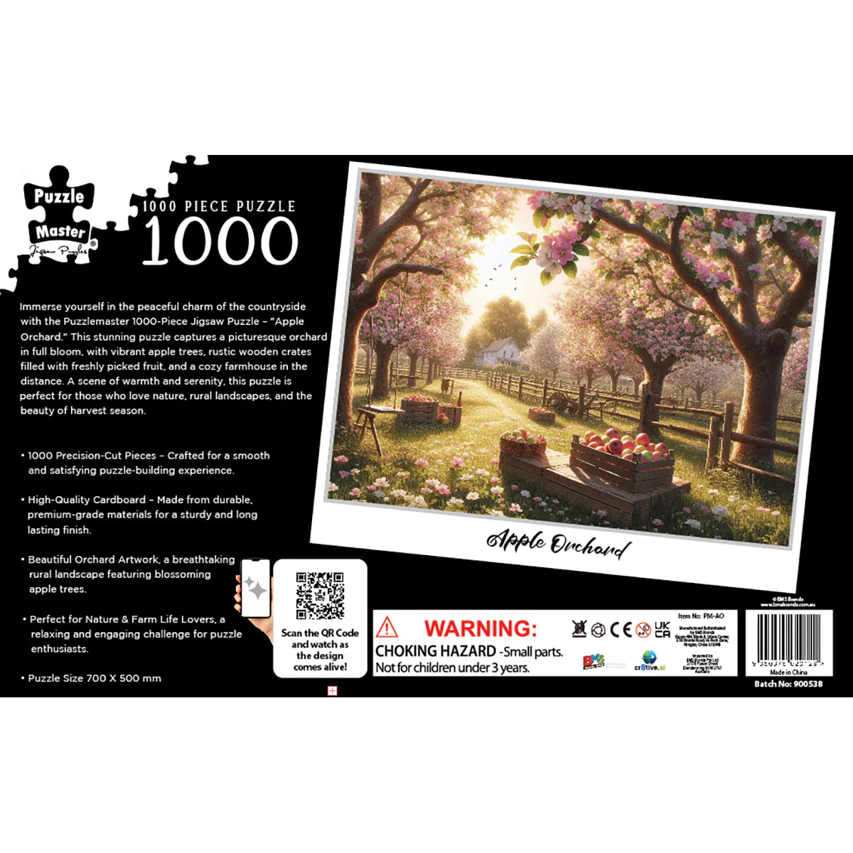 1000pc Apple Orchard AR Edition Puzzle