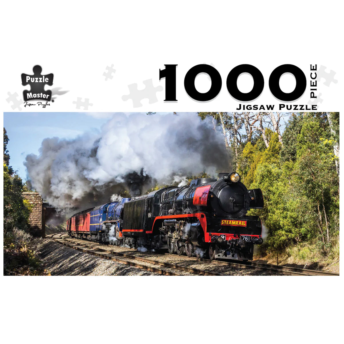 1000pc Steam Train Mecedon Victoria Puzzle