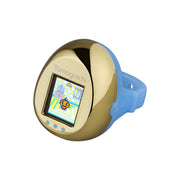 TAMAGOTCHI PICO RING - GOLD x LIGHT BLUE