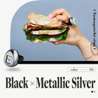 TAMAGOTCHI PICO RING SILVER x BLACK