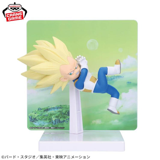 Dragon Ball Daima Super Saiyan 3 Vegeta(Mini) Figure with Panel