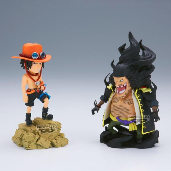 One Piece World Collectable Figure Log Stories-Portgas D.Ace Vs Marshall D.Teach-