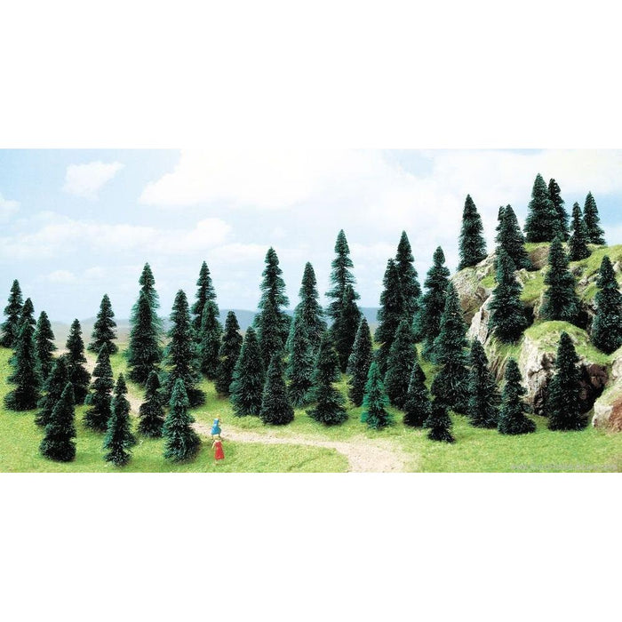 HO Pines 50pc 6cm-10cm