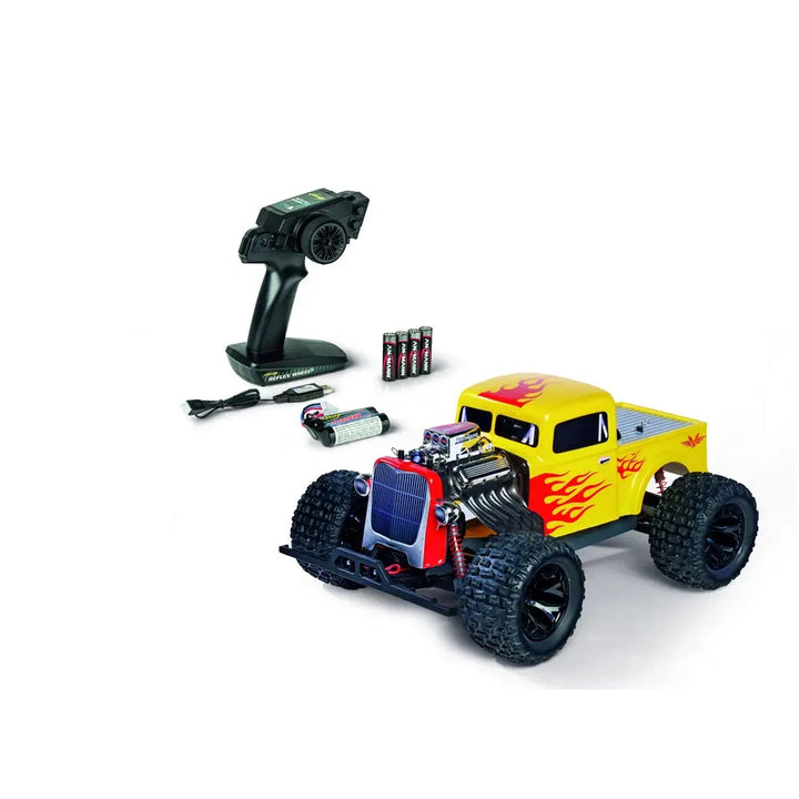 1/10 Rodstar 2.4Ghz 100% RTR Fully Assembled Model 2.4 Ghz RC System Liion Powerpack 7.4V/1500mAh/ Charger/ Transmitter Batteries/Manual