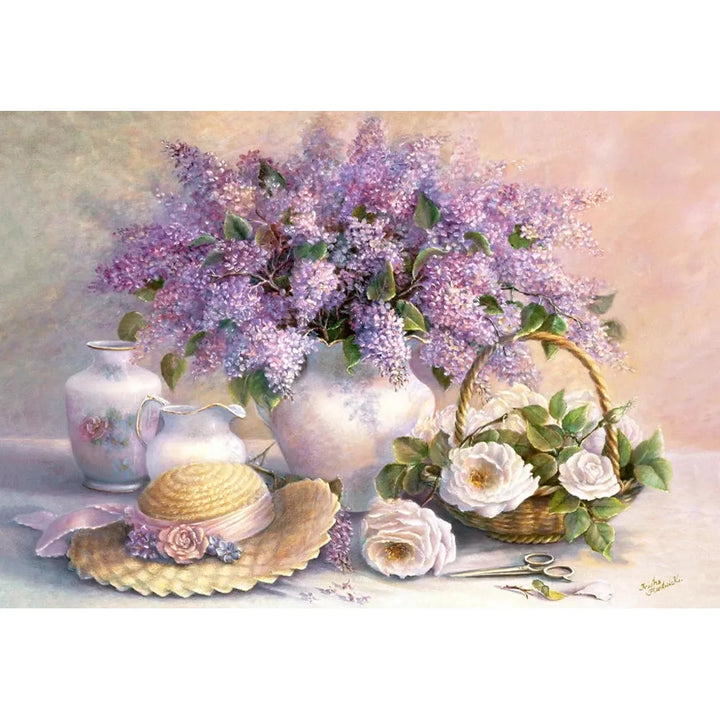 image1_1000pc Flower Day Trisha Hardwick Puzzle