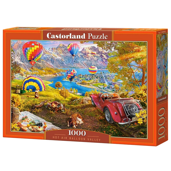 1000pc Hot Air Balloon Valley Puzzle