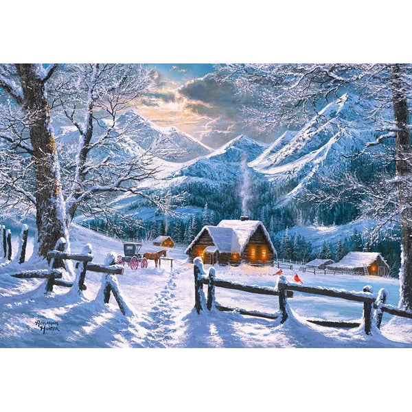 image1_1500pc Snowy Morning Puzzle