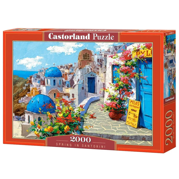 2000pc Spring In Santorini Puzzle