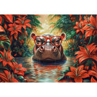 500pc Hippo Relaxation Puzzle