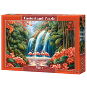 500pc Flamingo Paradise Puzzle