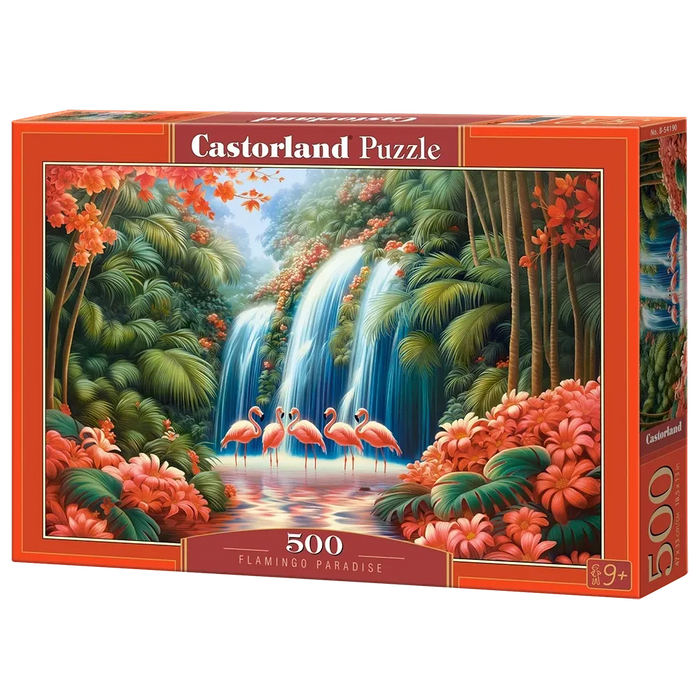 500pc Flamingo Paradise Puzzle