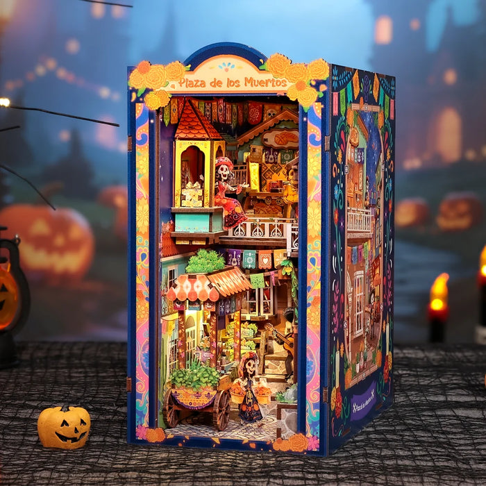 Plaza de Los Muertos DIY Book Nook Kit