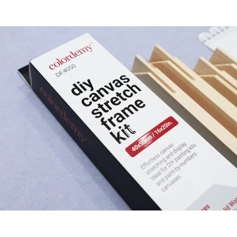 DIY Canvas Stretch Frame Kit 40x50cm for Paint by Numbers