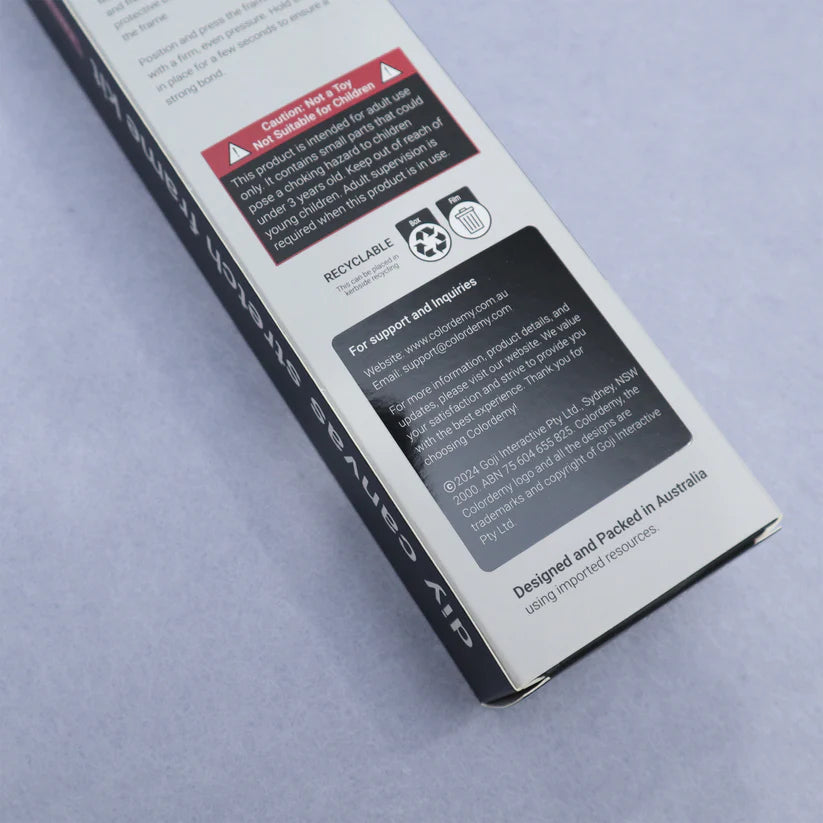 DIY Canvas Stretch Frame Kit 40x50cm for Paint by Numbers