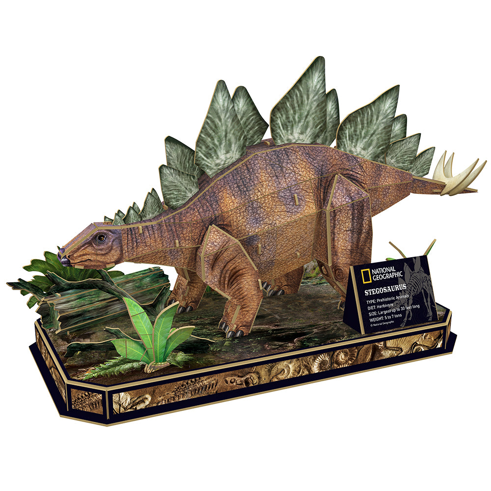 National Geographic Stegosaurus 3D Puzzle
