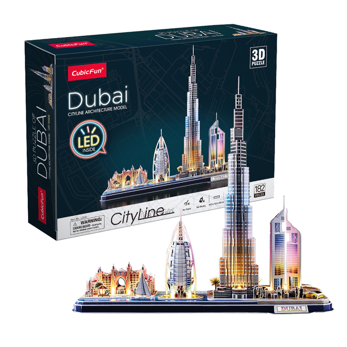 Dubai Night Edition 3D Puzzle