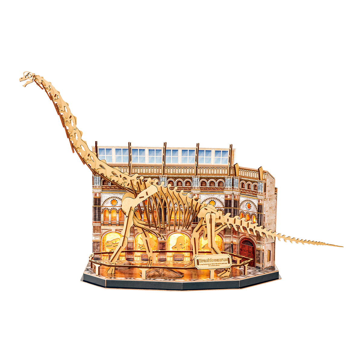 Natural Museum Brachiosaurus 3D Puzzle