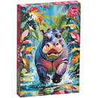 500pc Happy Hippo Puzzle