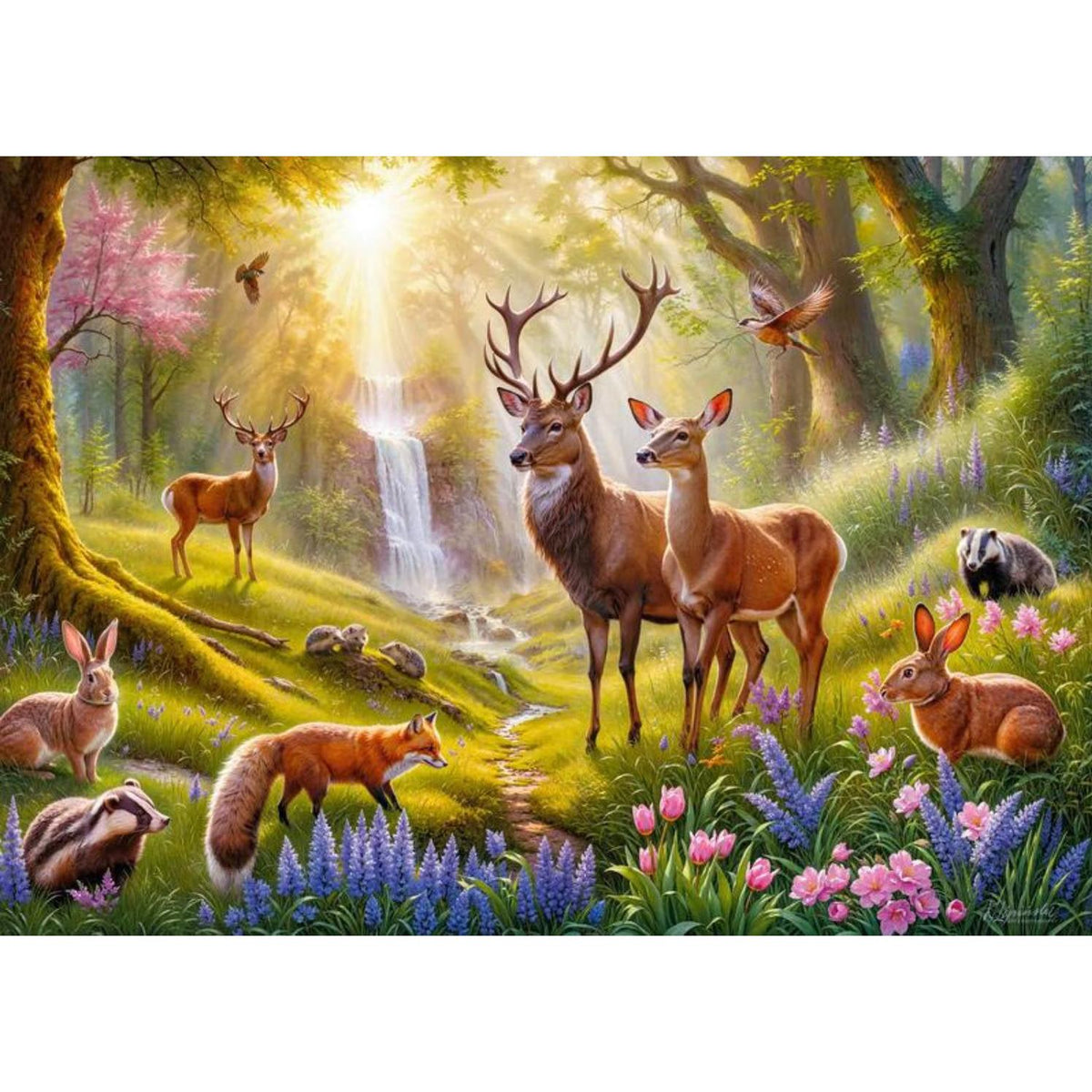 500pc The Forest Heart Puzzle