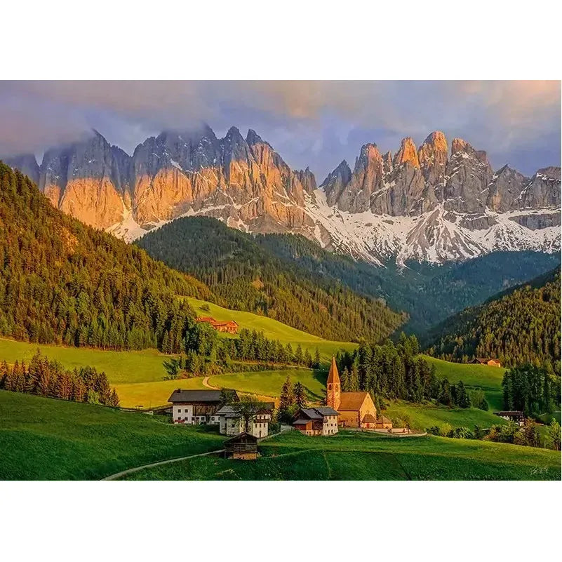 1000pc Santa Maddalena Dolomites Puzzle