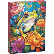 1000pc Flower Power Frog Puzzle