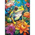 1000pc Flower Power Frog Puzzle