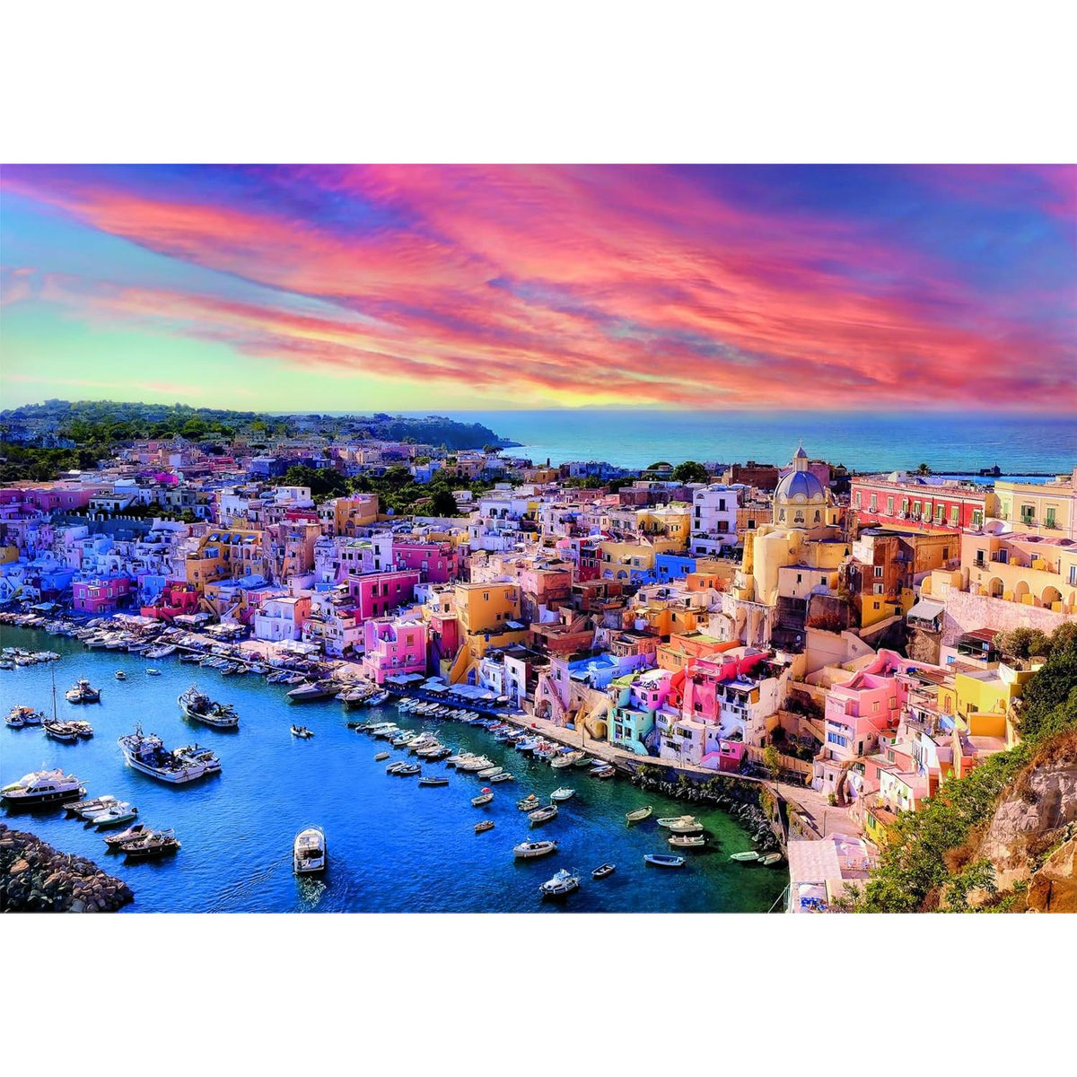 1500pc Picturesque Procida Island Puzzle