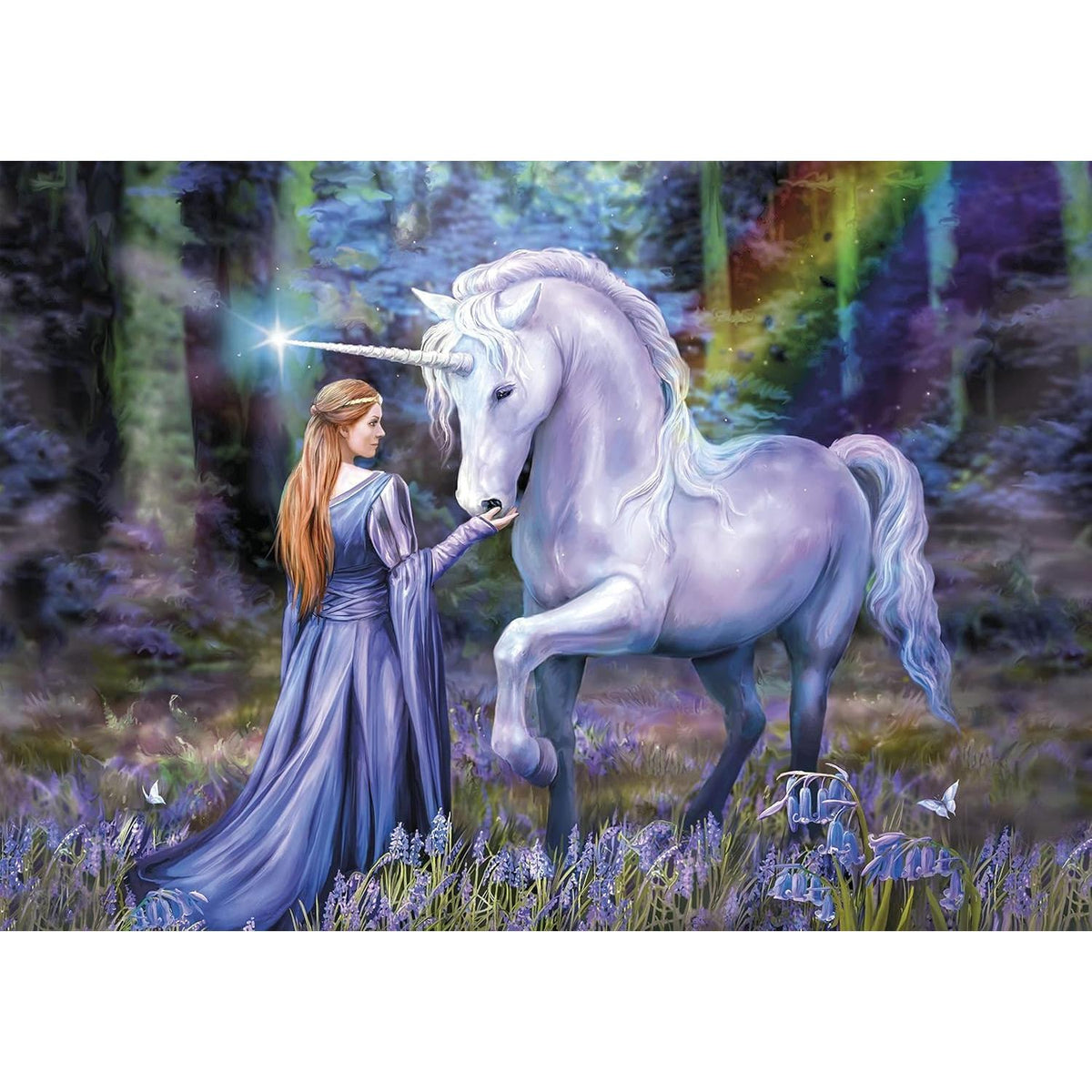 1500pc Bluebell Wood (Anne Stokes) Puzzle