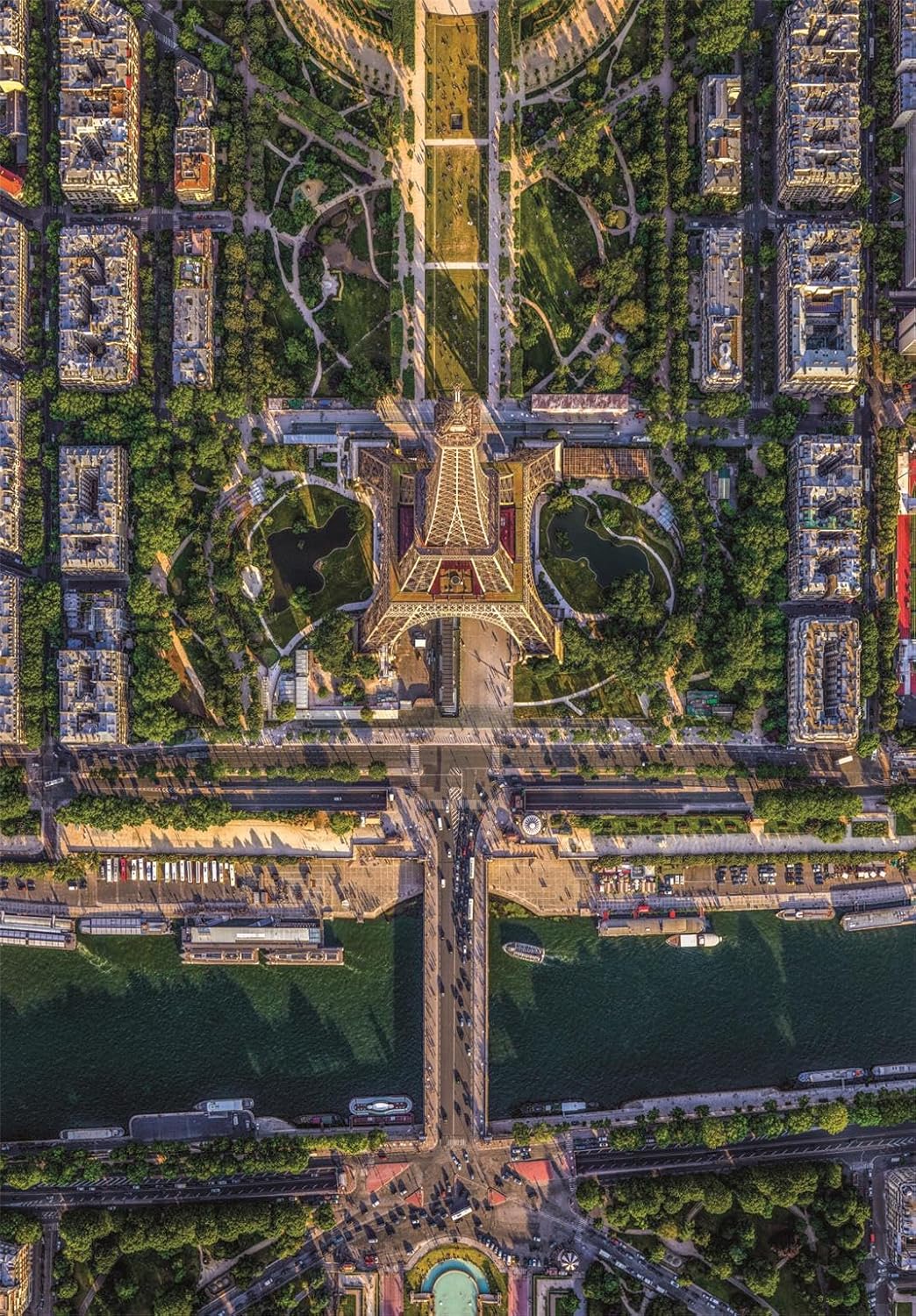 1500pc Flying Over Paris Puzzle