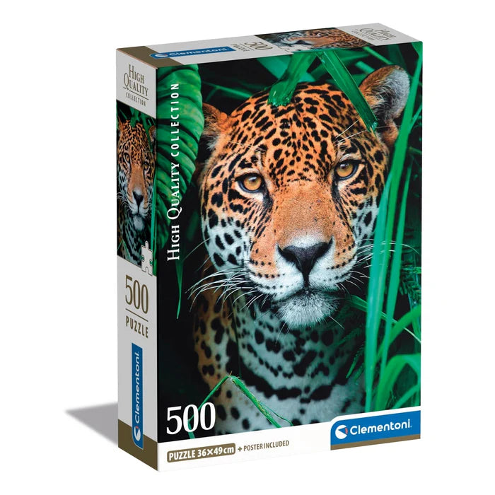 500pc Jaguar In The Jungle Puzzle