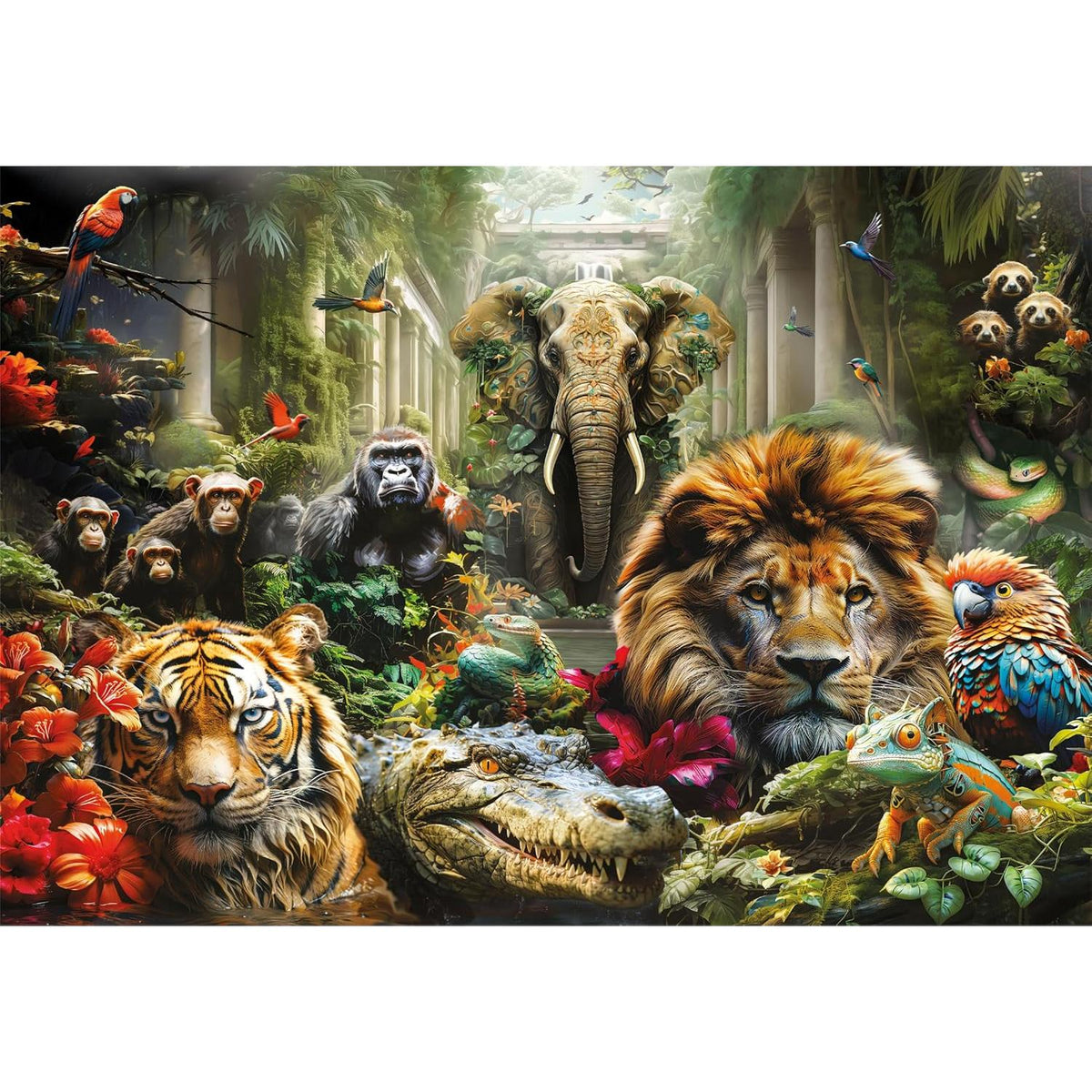 1000pc Mystic Jungle Puzzle