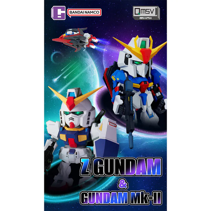 バンダイQMSV mini Zガンダム & ガンダムMk-II 万代 QMSV mini Zガンダム & ガンダムMk-II QMSV MINI Z GUNDAM