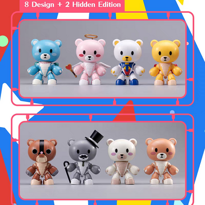 Plabako Mobile Suit Gundam Beargguy Family