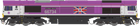 N Class 66 66734 Platinum Jubilee GBRf Pink