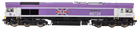 N Class 66 66734 Platinum Jubilee GBRf Pink
