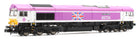 N Class 66 66734 Platinum Jubilee GBRf Pink