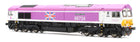 N Class 66 66734 Platinum Jubilee GBRf Pink