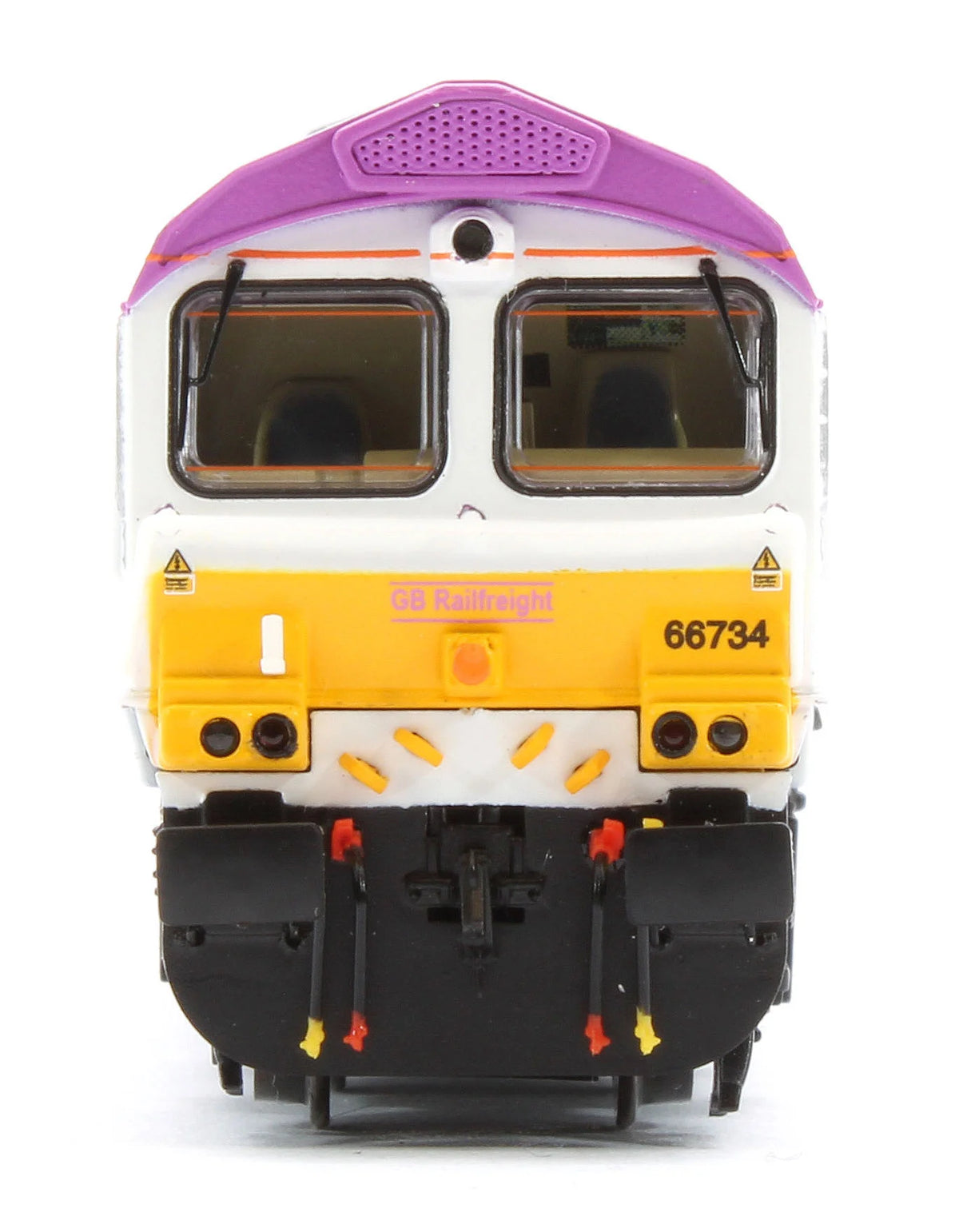 N Class 66 66734 Platinum Jubilee GBRf Pink