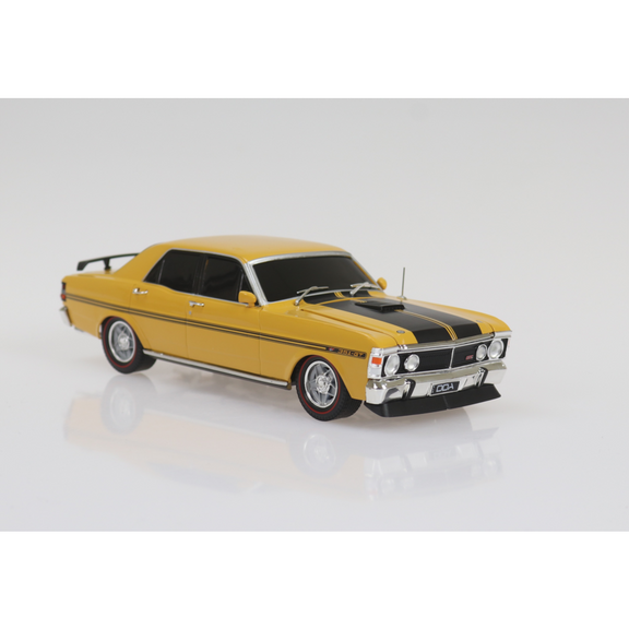 DDA Collectibles DDA Collectibles 1/24 Yellow Ochre Ford XY GTHO ...