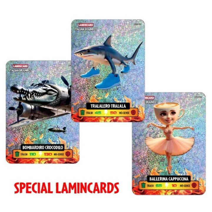 italian brainrot cards rare Lamincard Italian Brainrot Collectible Lamincards 1pc | Hobbyco