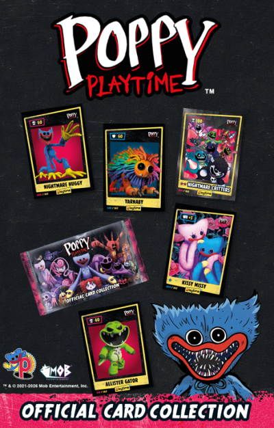 Poppy Playtime Official Trading Card Collection