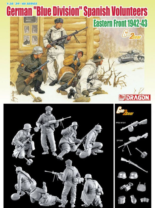 image1_1/35 German Blue Div Spanish Volunteer Plastic Model Kit