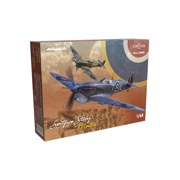 image1_1/48 Spitfire Story: Malta Dual Combo Plastic Model Kit